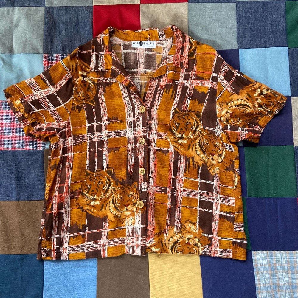 VINTAGE 90s TIGER CAMP SHIRT